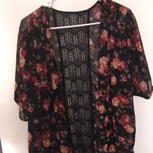Floral Lace Cardigan
